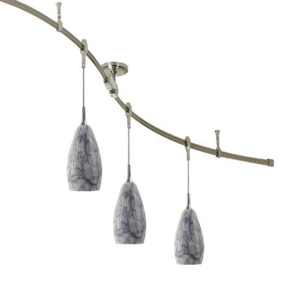 Petals Line Voltage Rail Kit by Nora Lighting - Starlight Lighting USA and Canada